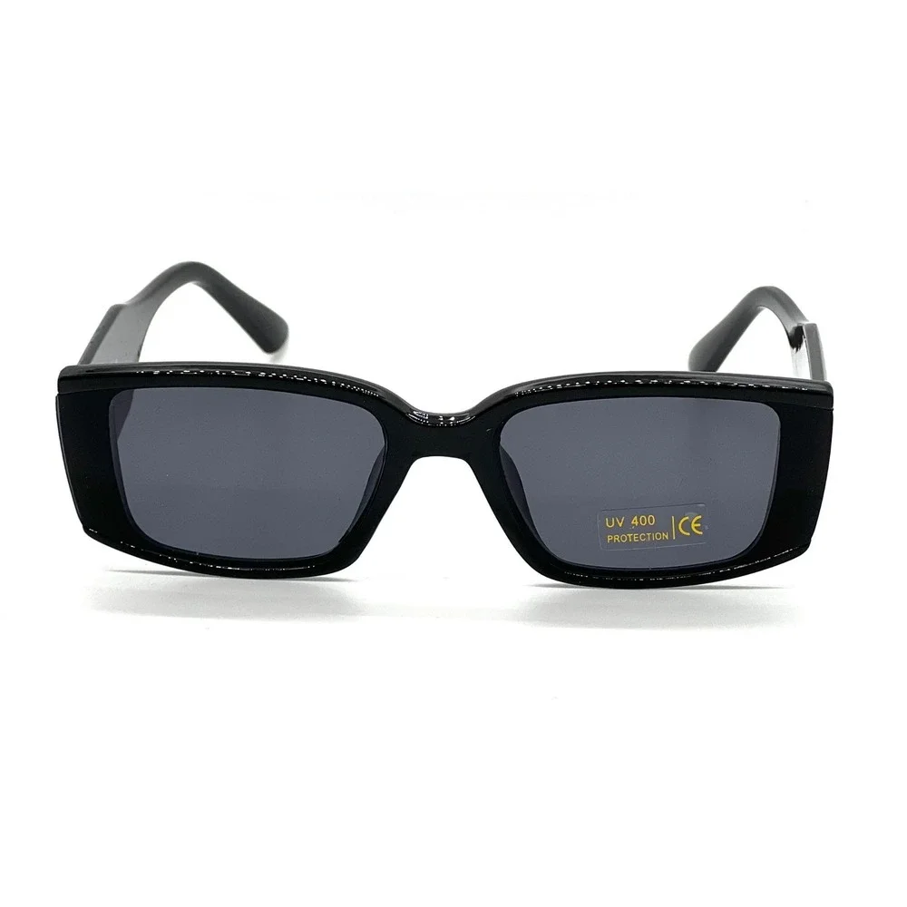 Retro Sunglasses Rectangle Frame UV400 Protection Fashion Sun Glasses Luxury Men
